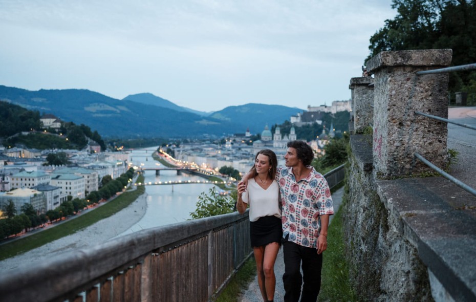 Abendspaziergang in Salzburg